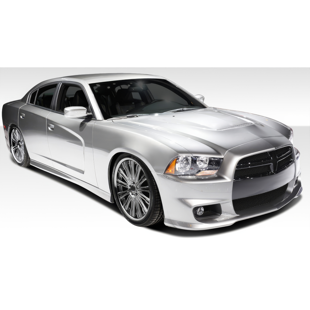 Modify your Dodge Charger 2011 with our Exterior/Complete Body Kits - Front three quarter angle of a Dodge Charger