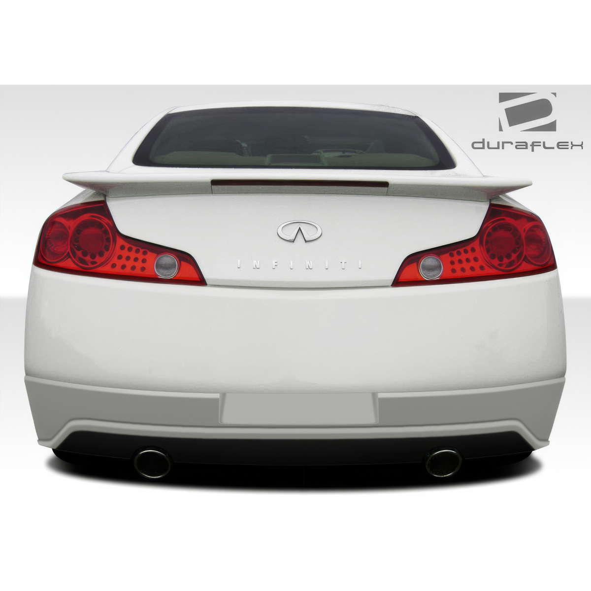 Modify your Infiniti G35 2003 with our Exterior/Complete Body Kits - Image shows rear view at a straight angle