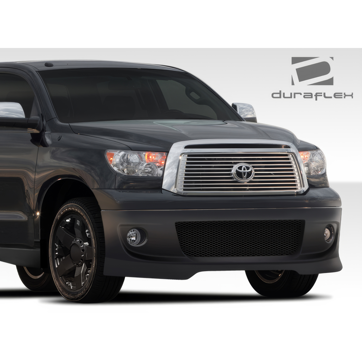 Modify your Toyota Tundra 2007 with our Exterior/Front Bumpers or Lips - Front angle view of the Toyota Tundra bumper