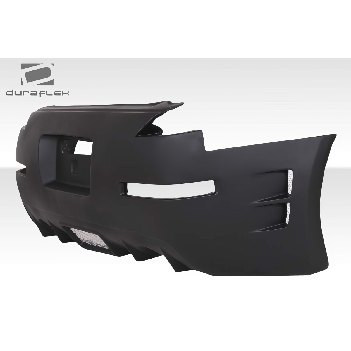 Modify your Nissan 350Z 2003 with our Exterior/Rear Bumpers or Lips - Angled view of rear bumper from the side