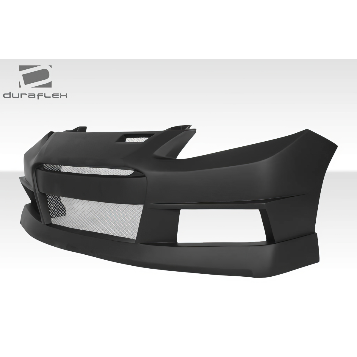 Modify your Honda Civic 2012 with our Exterior/Front Bumpers or Lips - Front view at a slight angle showing the bumper design