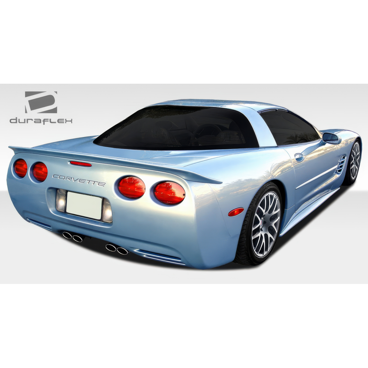 Modify your Chevrolet Corvette 1997 with our Exterior/Wings - Angled view from rear left of the vehicle