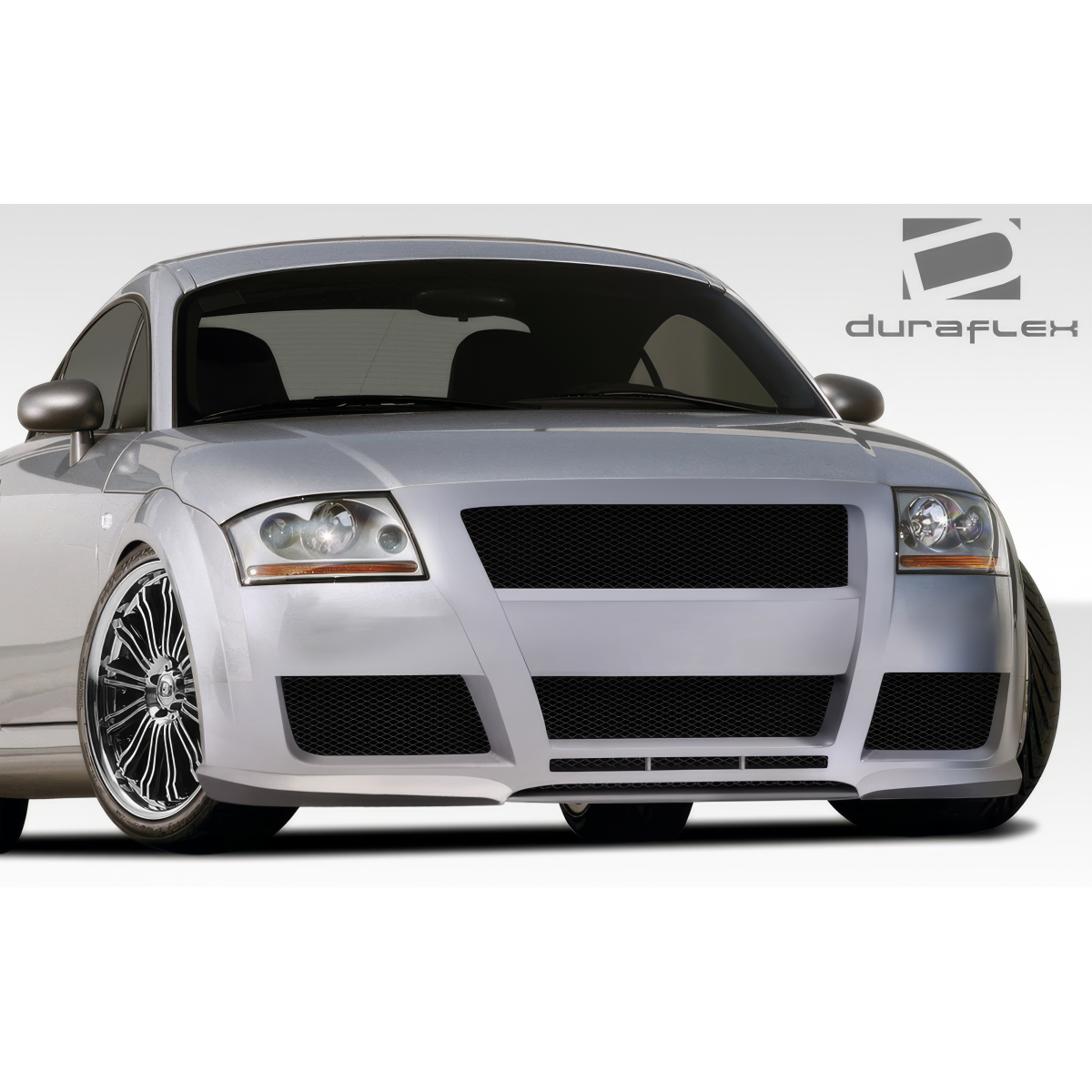 Modify your Audi TT 2000 with our Exterior/Front Bumpers or Lips - Front view of a modified Audi TT with custom bumper