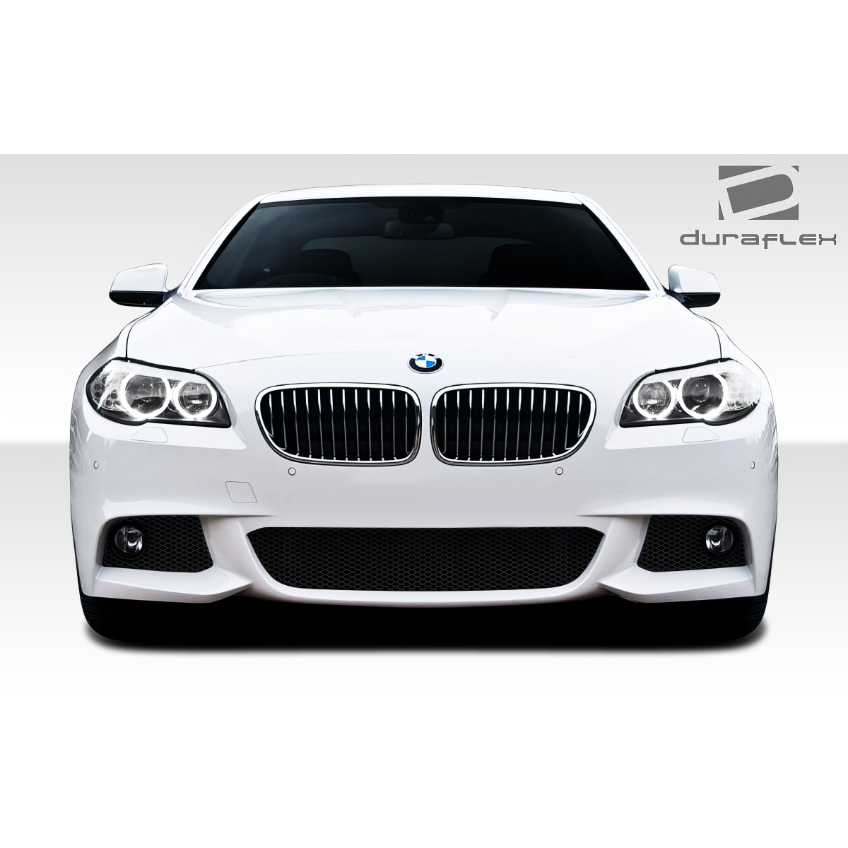 Modify your BMW 5-Series 2011 with our Exterior/Front Bumpers or Lips - Front view of the BMW 5 Series with no angle