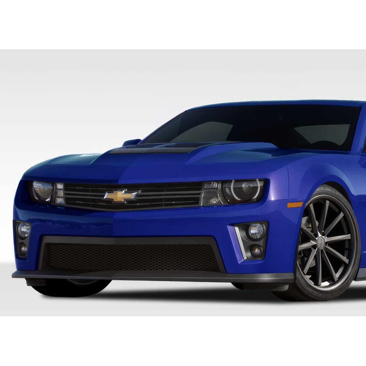 Modify your Chevrolet Camaro 2010 with our Exterior/Front Bumpers or Lips - Front angle view of Chevrolet Camaro