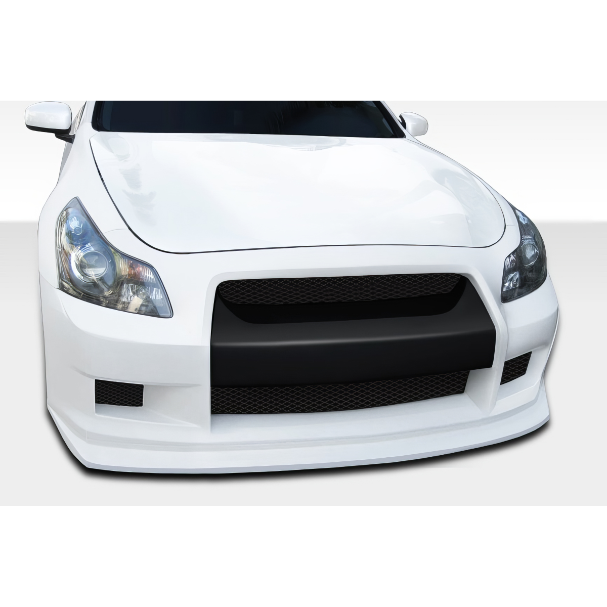 Modify your Infiniti G 2007 with our Exterior/Complete Body Kits - Front angle view of the vehicle part