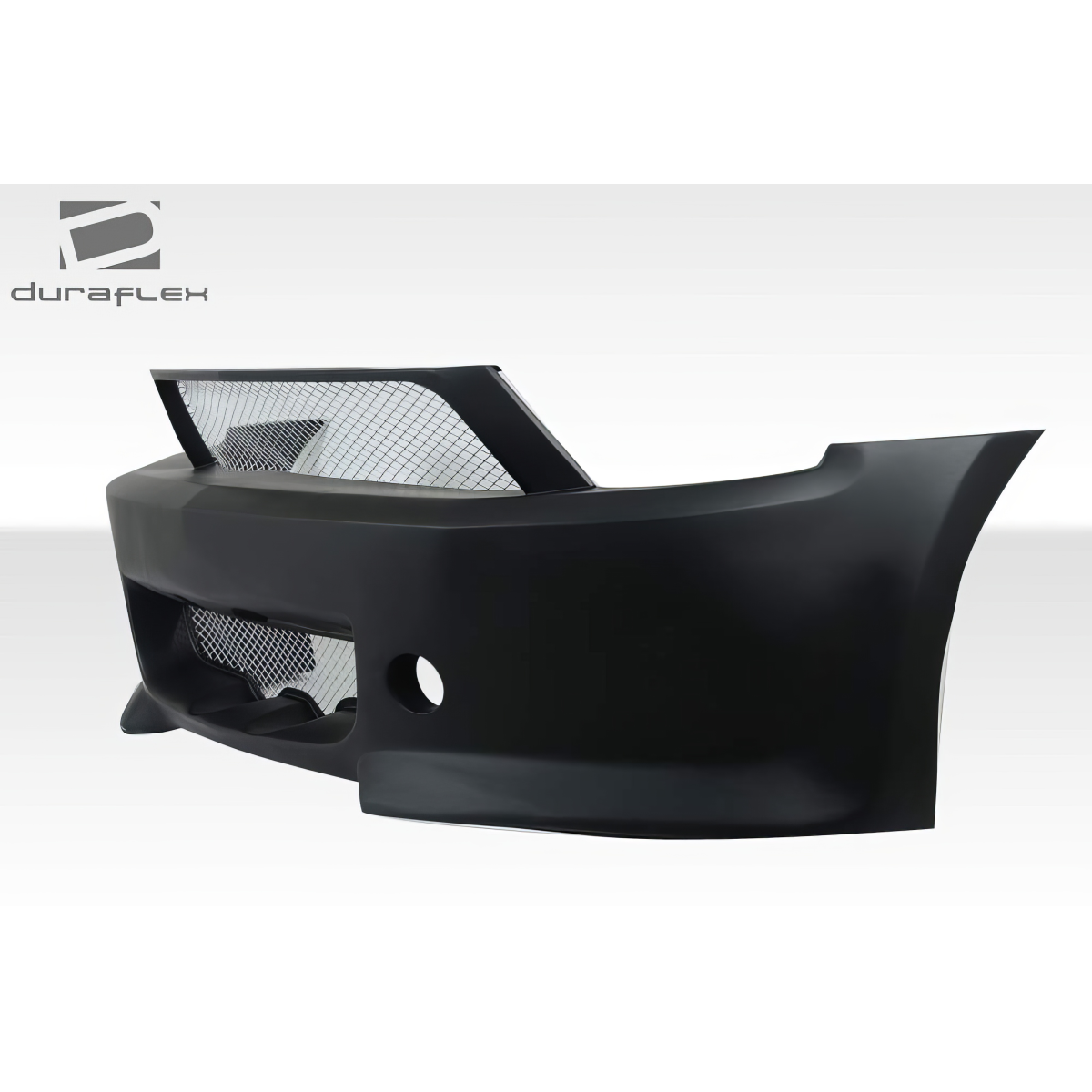 Modify your Ford Mustang 2010 with our Exterior/Front Bumpers or Lips - Viewed at a slight side angle showcasing design