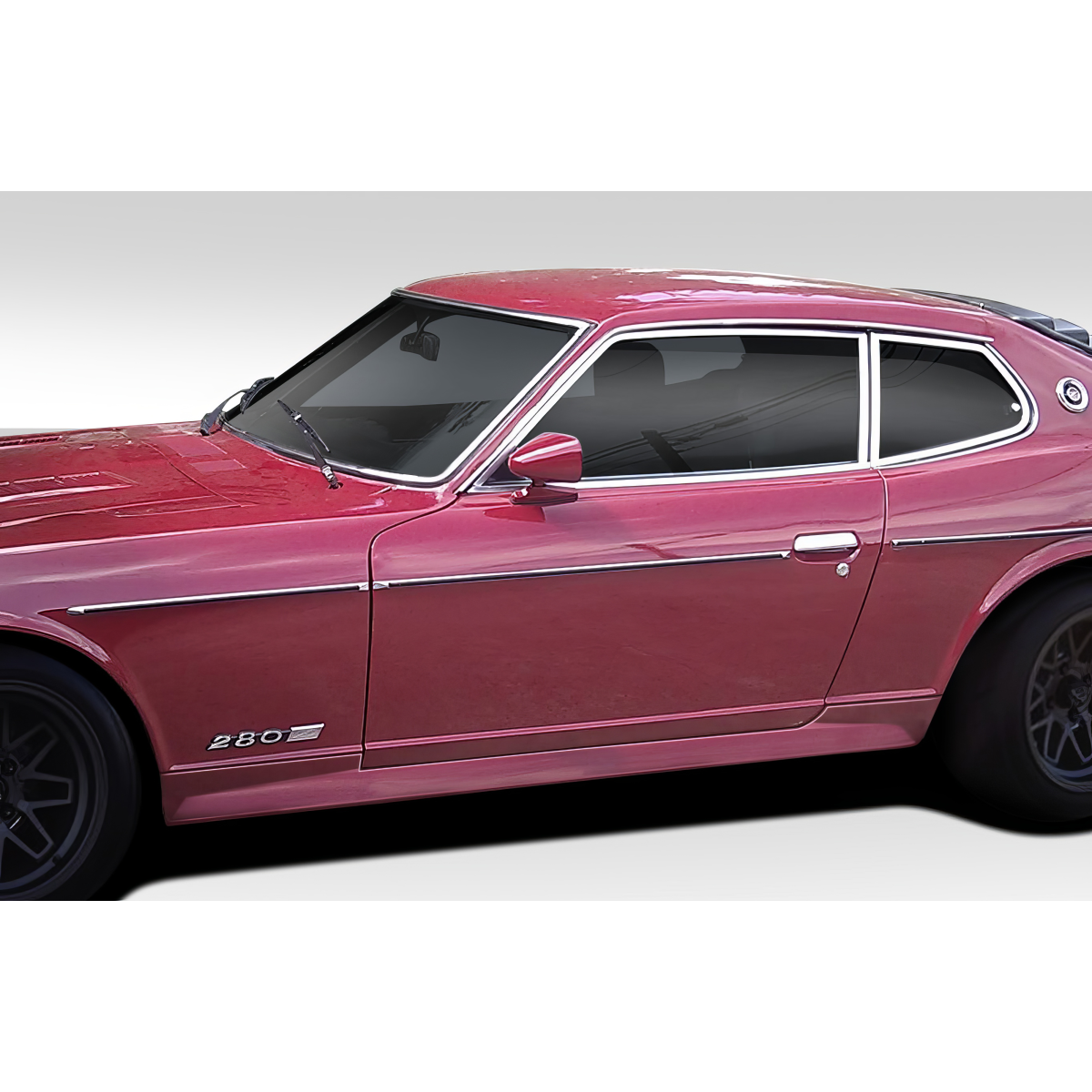 Modify your Nissan 260Z 1974 with our Exterior/Side Skirts - Side view angle of the vehicle from right