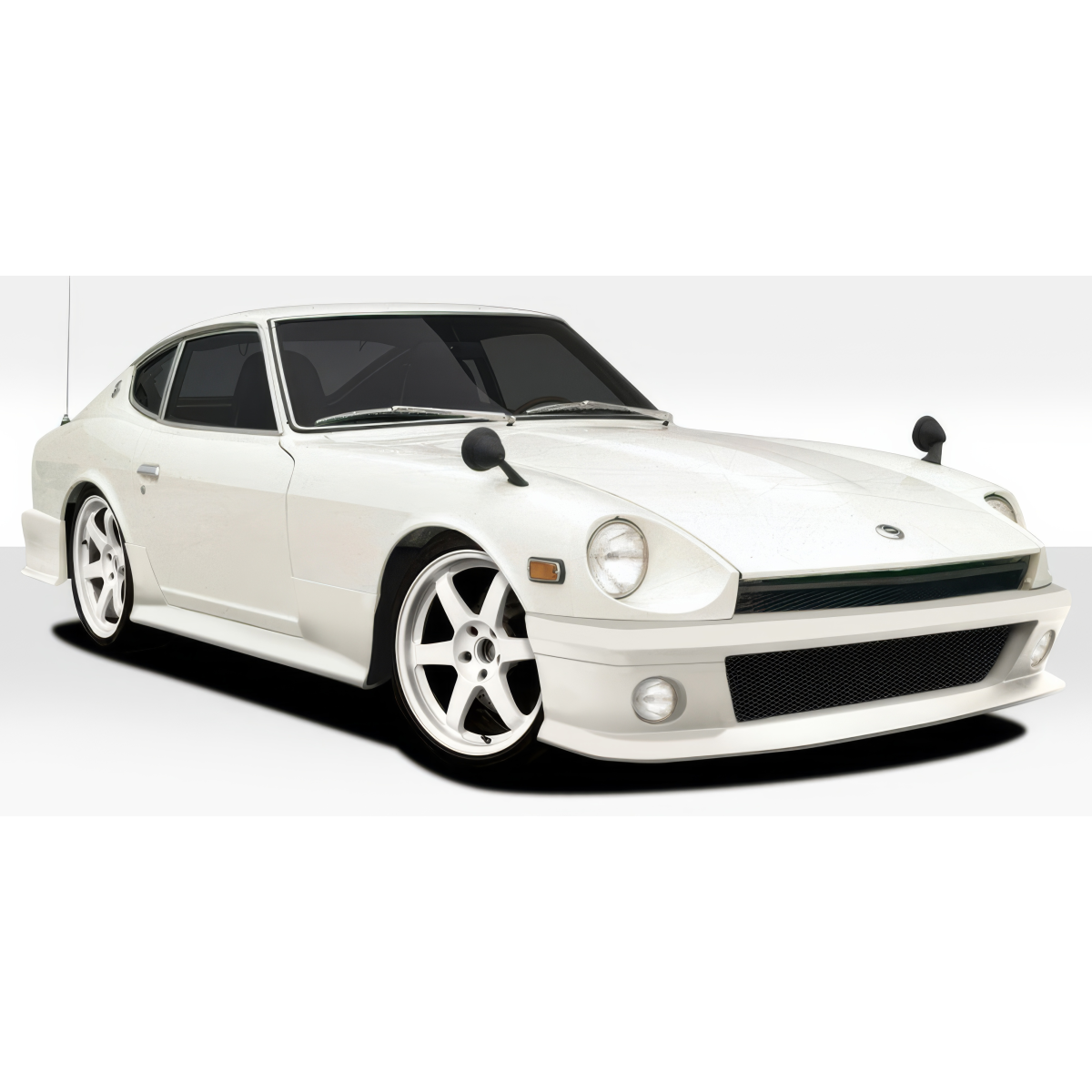 Modify your Nissan 260Z 1974 with our Exterior/Complete Body Kits - Three quarter front view angle of vehicle