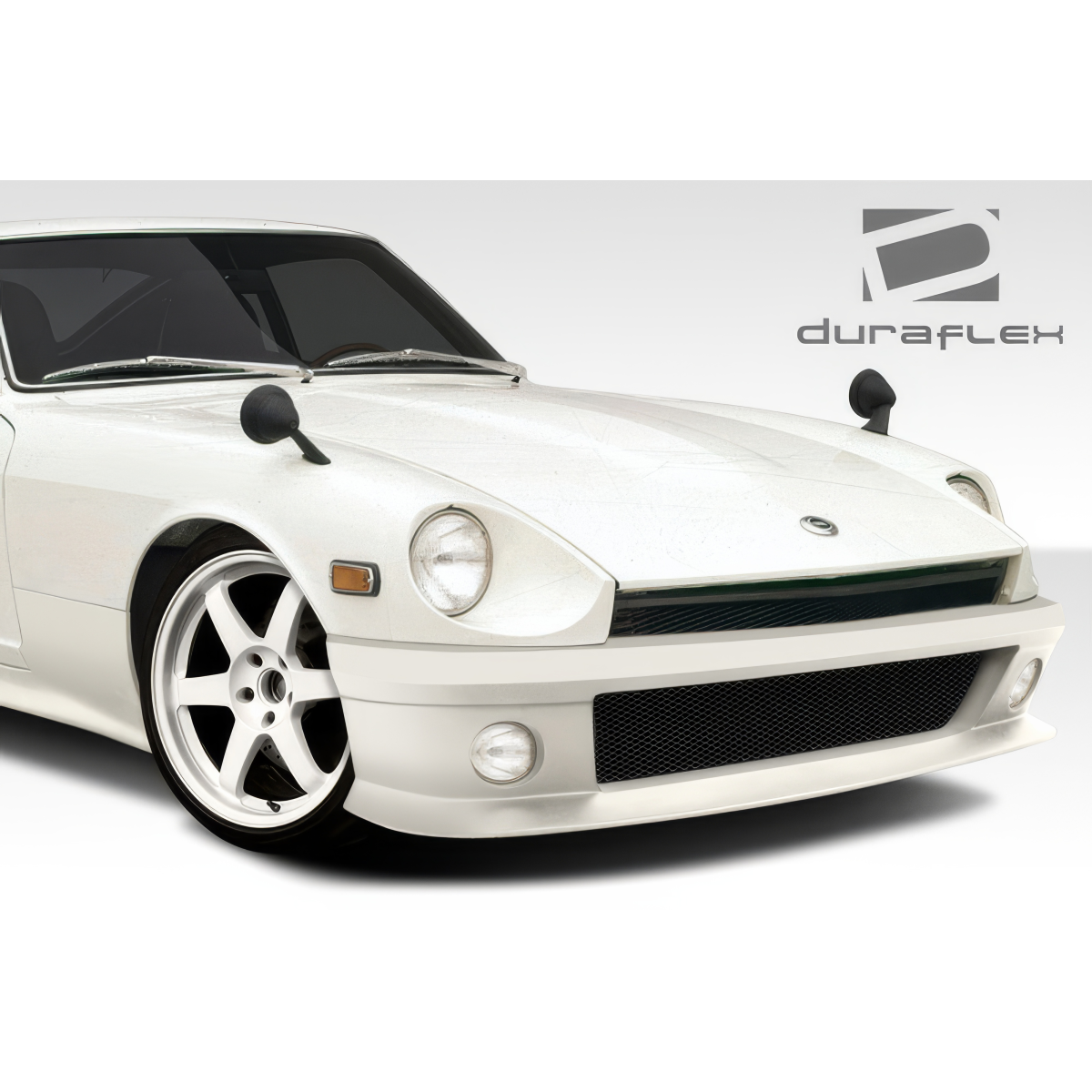 Modify your Nissan 240Z 1970 with our Exterior/Complete Body Kits - Front angle view of the Nissan 240Z body kit