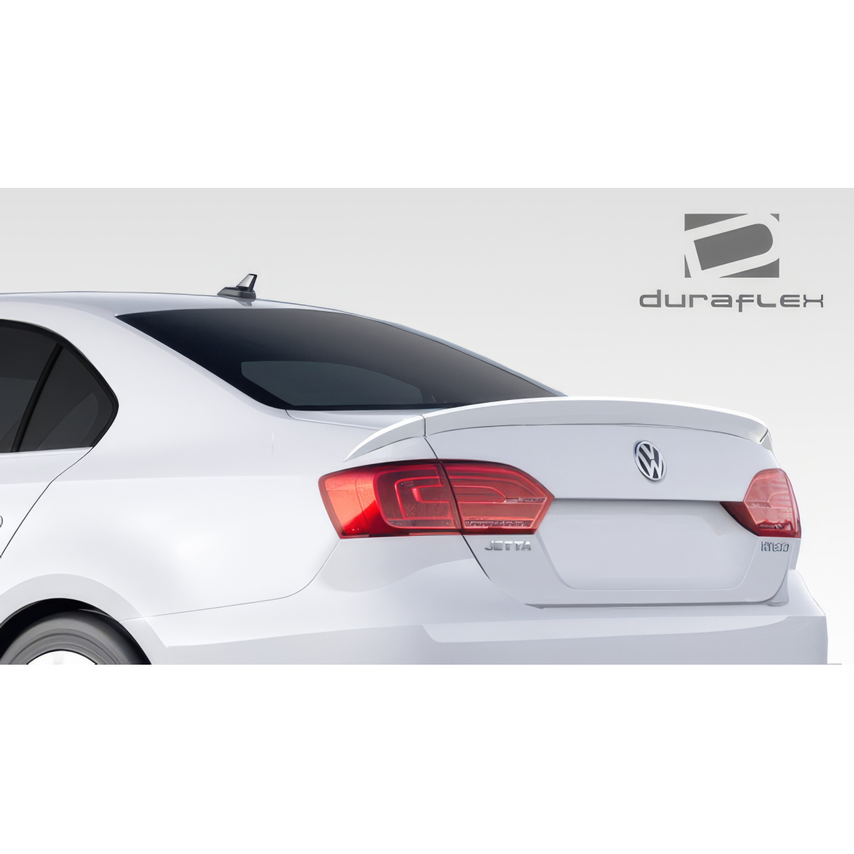 Modify your Volkswagen Jetta 2011 with our Exterior/Wings - Slightly elevated rear angle view of vehicle