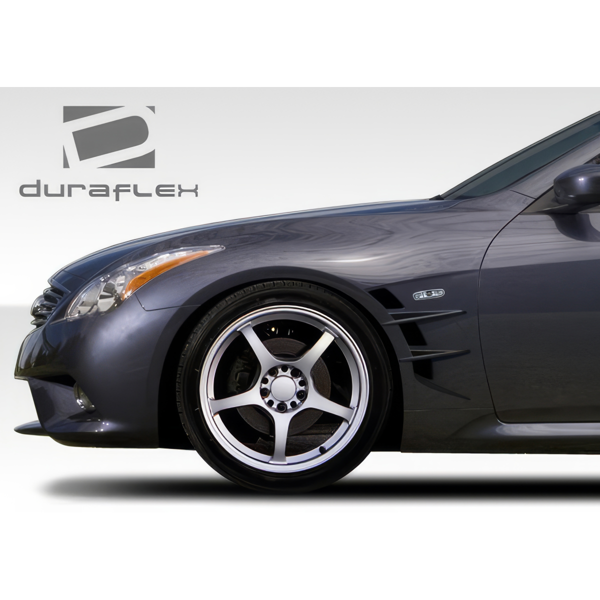 Modify your Infiniti G37 2008 with our Exterior/Fenders - View shows front fender at side angle