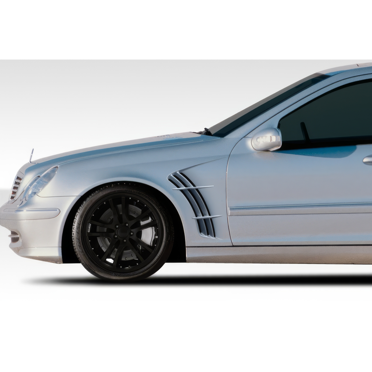 Modify your Mercedes-Benz C230 2001 with our Exterior/Fenders - Side view angle of the vehicle part