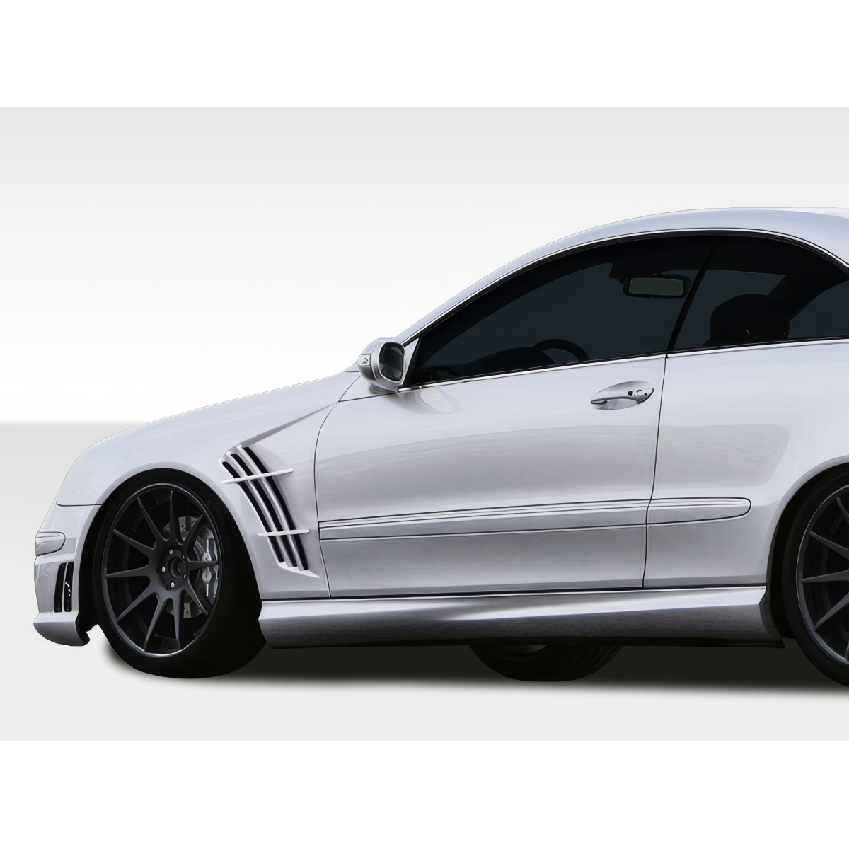 Modify your Mercedes-Benz CLK-Class 2003 with our Exterior/Fenders - Side profile view of vehicle at slight angle