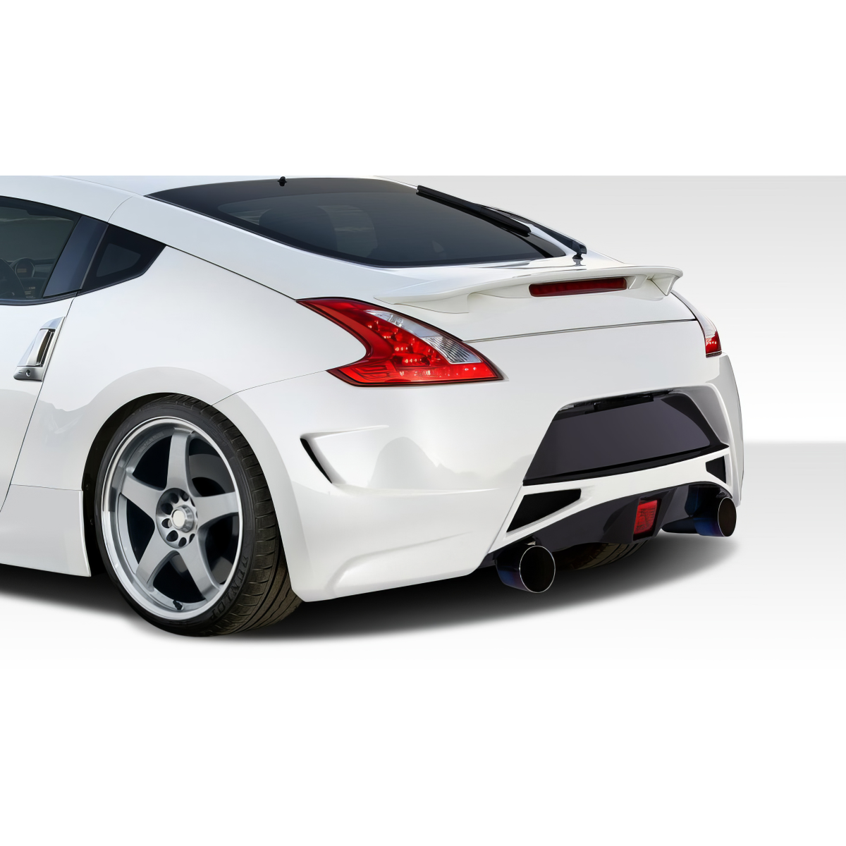 Modify your Nissan 370Z 2009 with our Exterior/Complete Body Kits - View from a slight angle rear three quarter