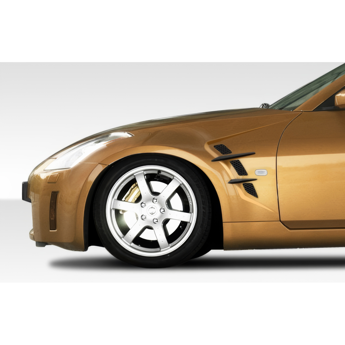 Modify your Nissan 350Z 2003 with our Exterior/Fenders - Showing right side at slight front angle