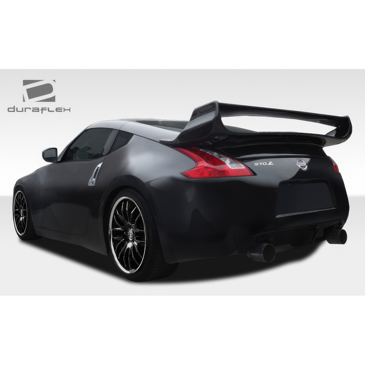 Modify your Nissan 370Z 2009 with our Exterior/Wings - View from the rear and slightly to the side