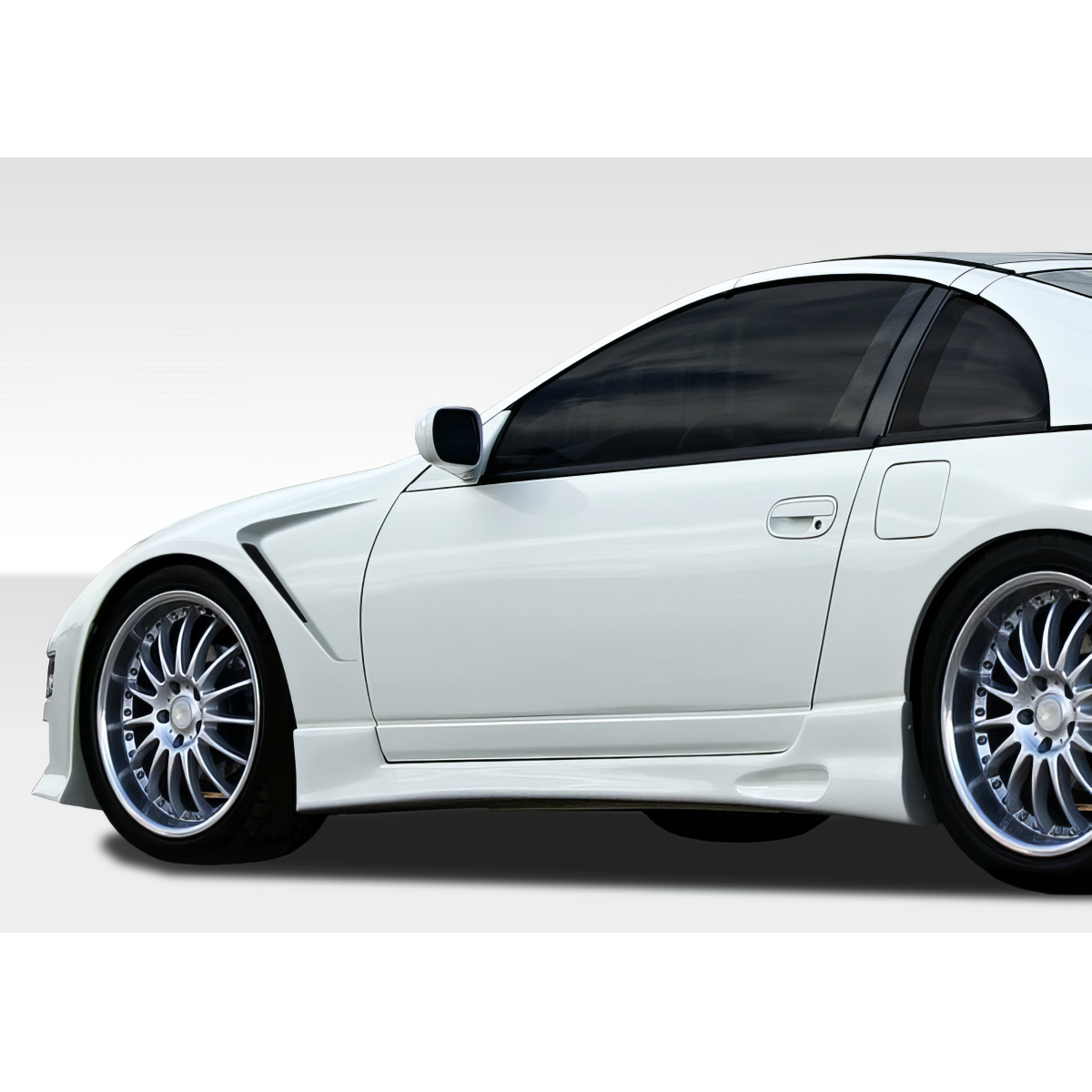 Modify your Nissan 300ZX 1990 with our Exterior/Fenders - Side angle of vehicle showcasing fender design