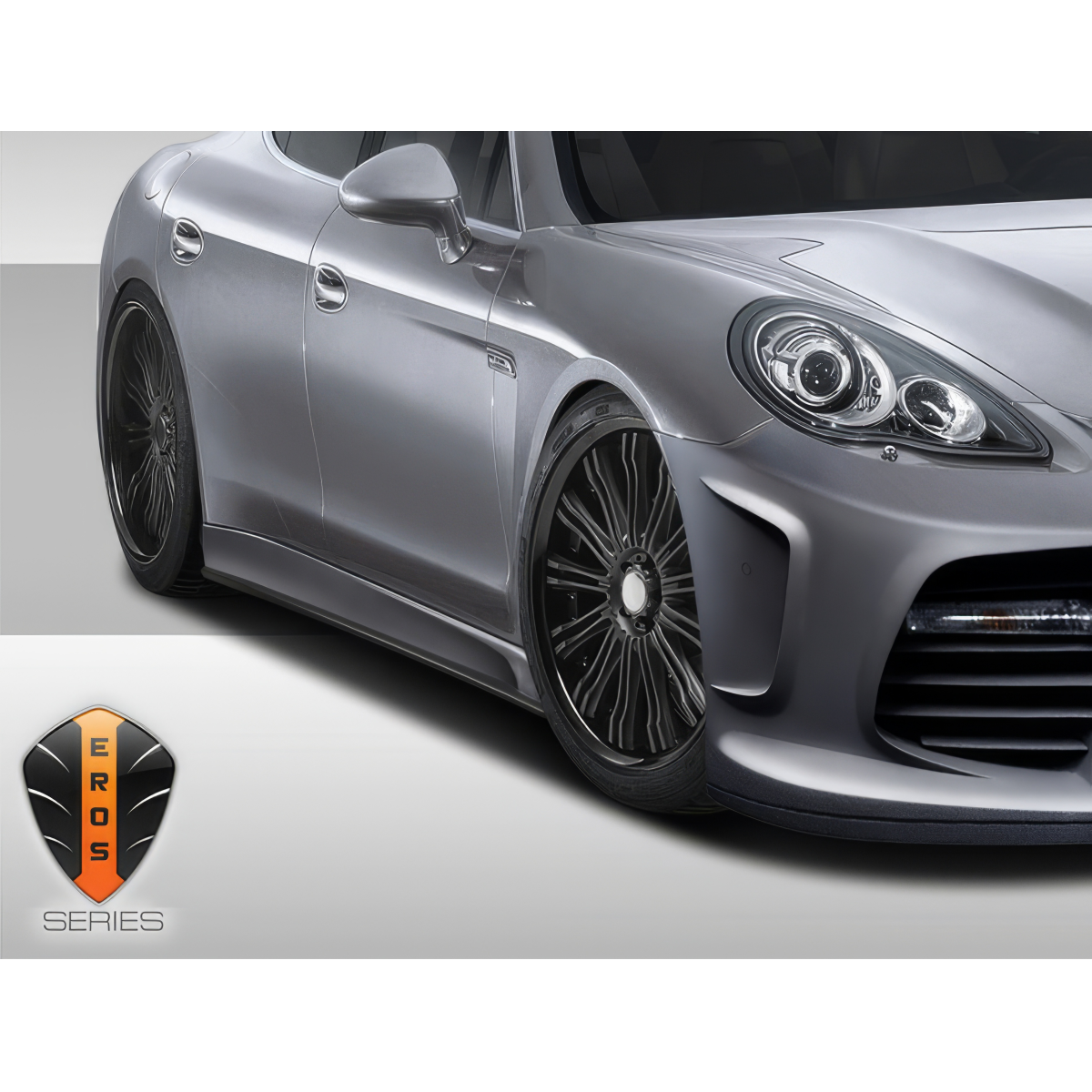 Modify your Porsche Panamera 2010 with our Exterior/Complete Body Kits - Front three quarter angle of vehicle part