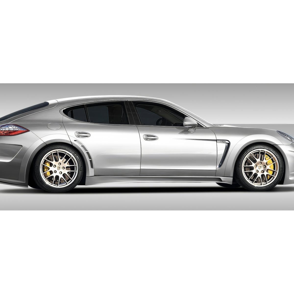 Modify your Porsche Panamera 2010 with our Exterior/Complete Body Kits - Side view of the Porsche Panamera