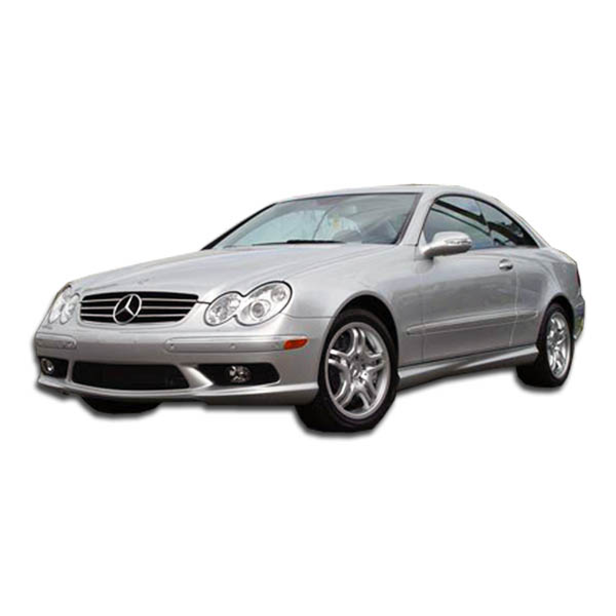 Modify your Mercedes-Benz CLK-Class 2003 with our Exterior/Complete Body Kits - Front three quarter view of vehicle