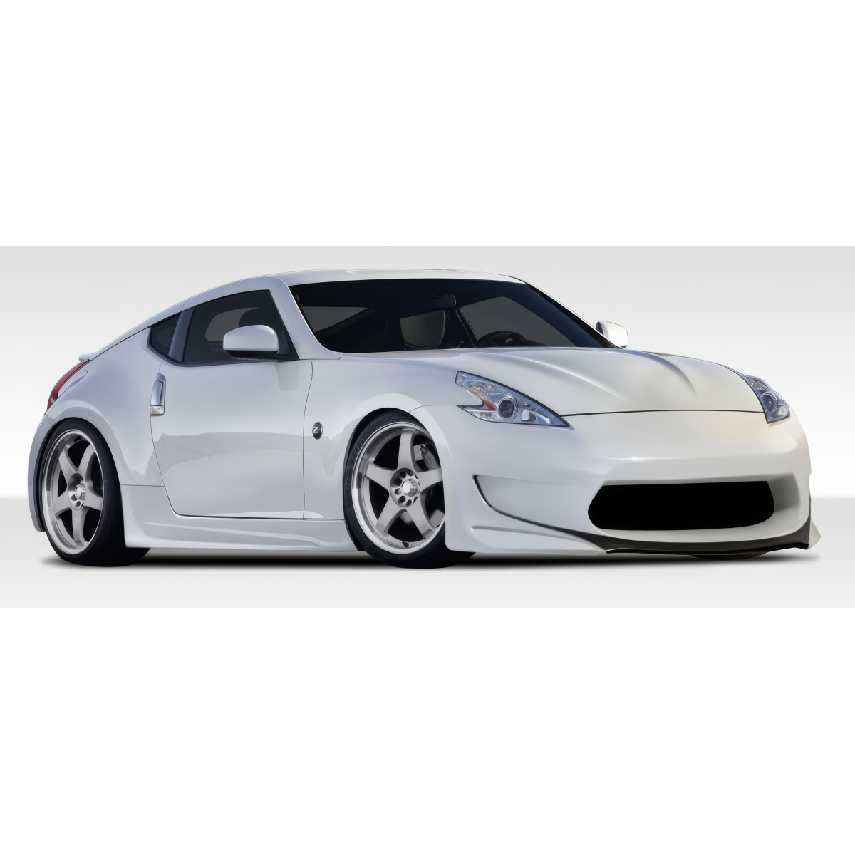 Modify your Nissan 370Z 2009 with our Exterior/Complete Body Kits - Side angle view of the Nissan 370Z