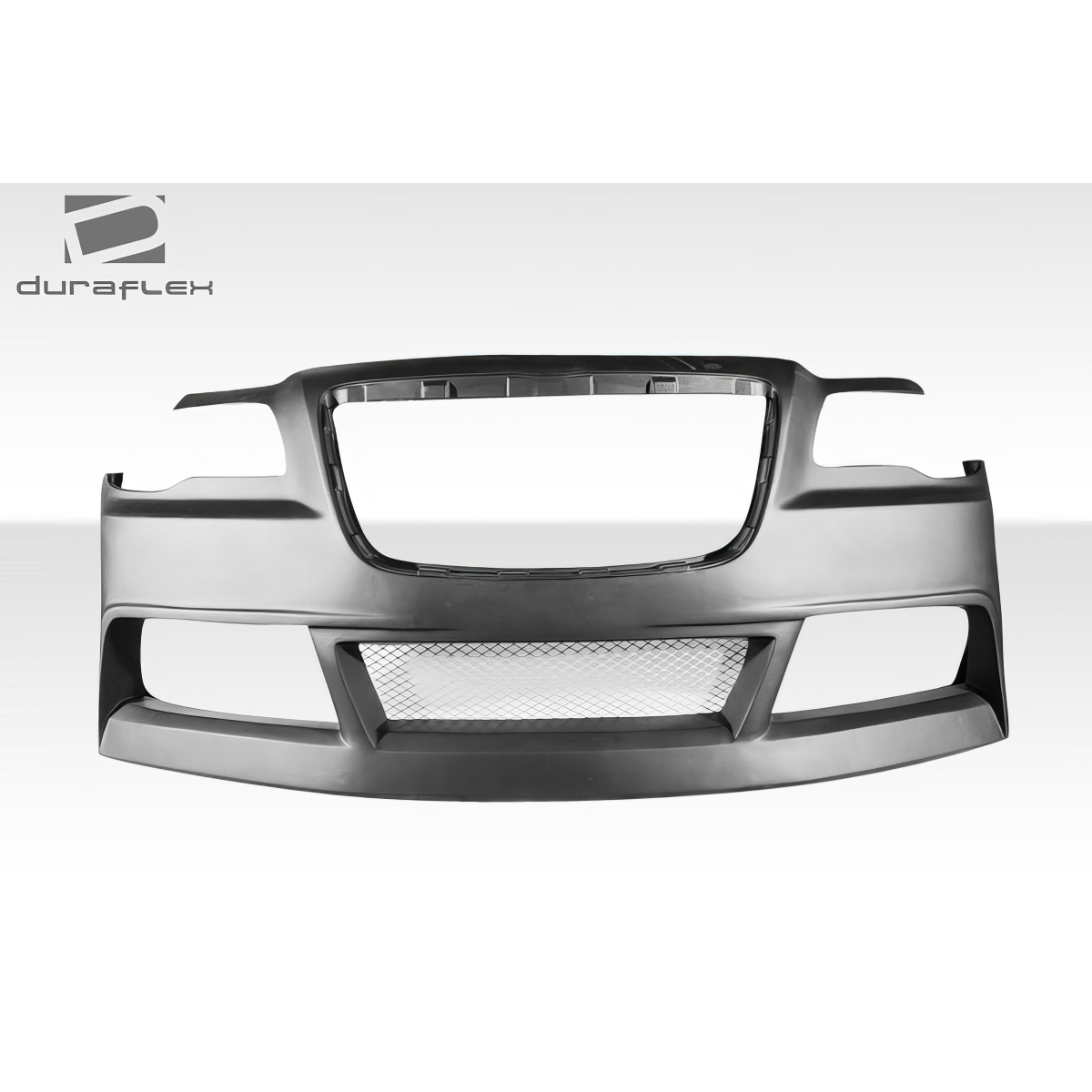 Modify your Chrysler 300 2011 with our Exterior/Front Bumpers or Lips - Front view of a bumper at a straight angle