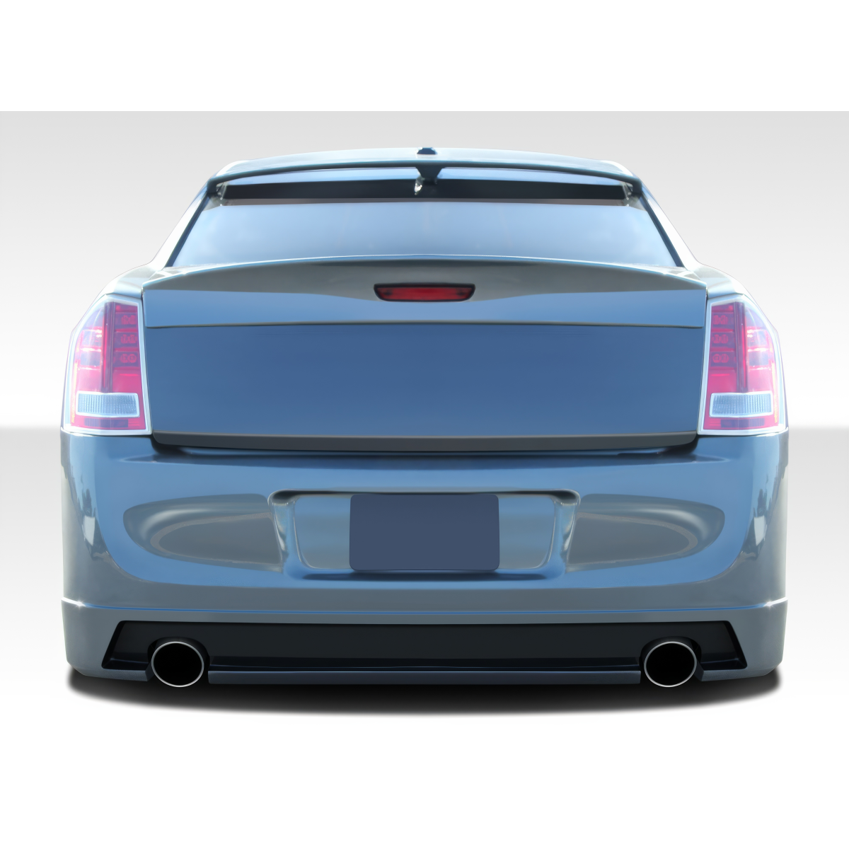 Modify your Chrysler 300 2011 with our Exterior/Rear Bumpers or Lips - Rear view of vehicle at eye level angle