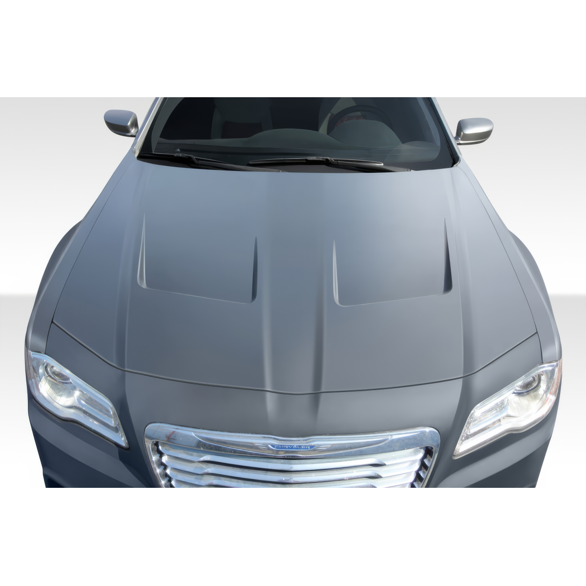 Modify your Chrysler 300 2011 with our Exterior/Complete Body Kits - Top view of the Chrysler 300 hood part