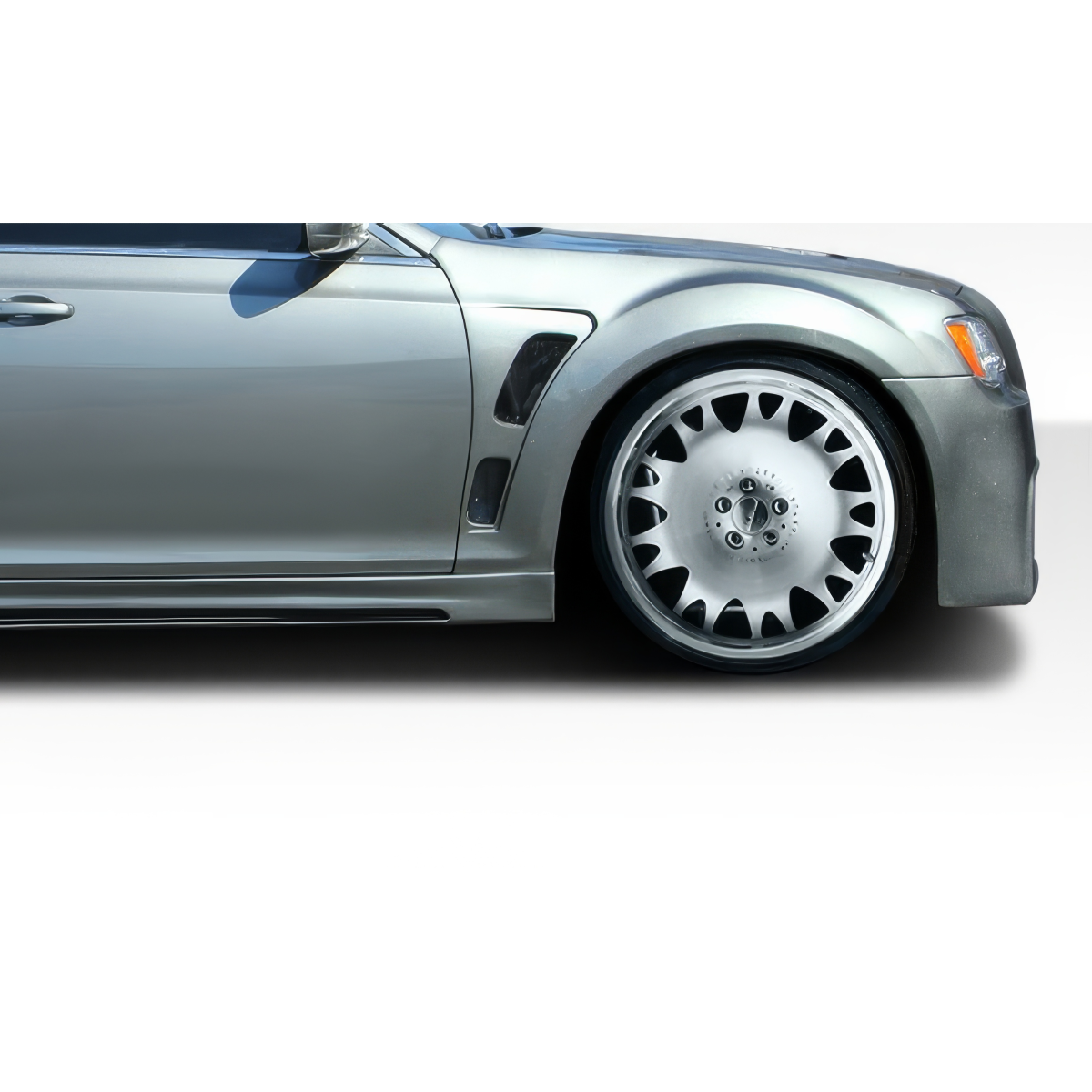 Modify your Chrysler 300 2011 with our Exterior/Fenders - The image shows the fender at a side angle