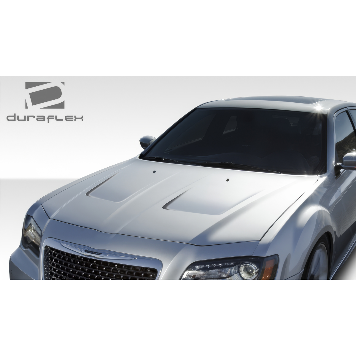 Modify your Chrysler 300 2011 with our Exterior/Complete Body Kits - Front angle of the Chrysler 300 body kit