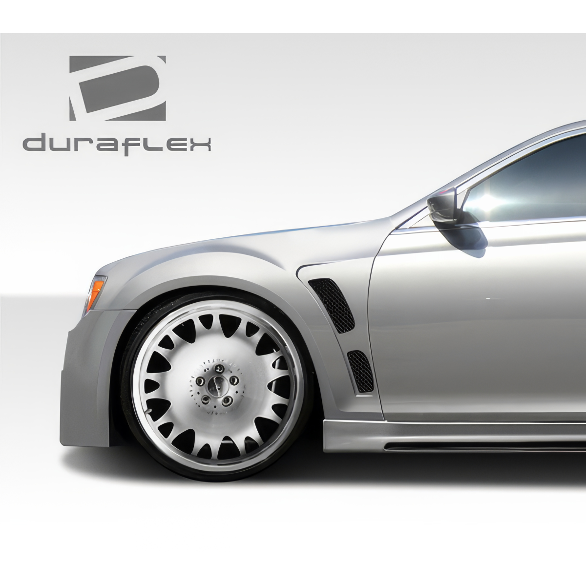 Modify your Chrysler 300 2011 with our Exterior/Complete Body Kits - Side angle highlighting body kit design