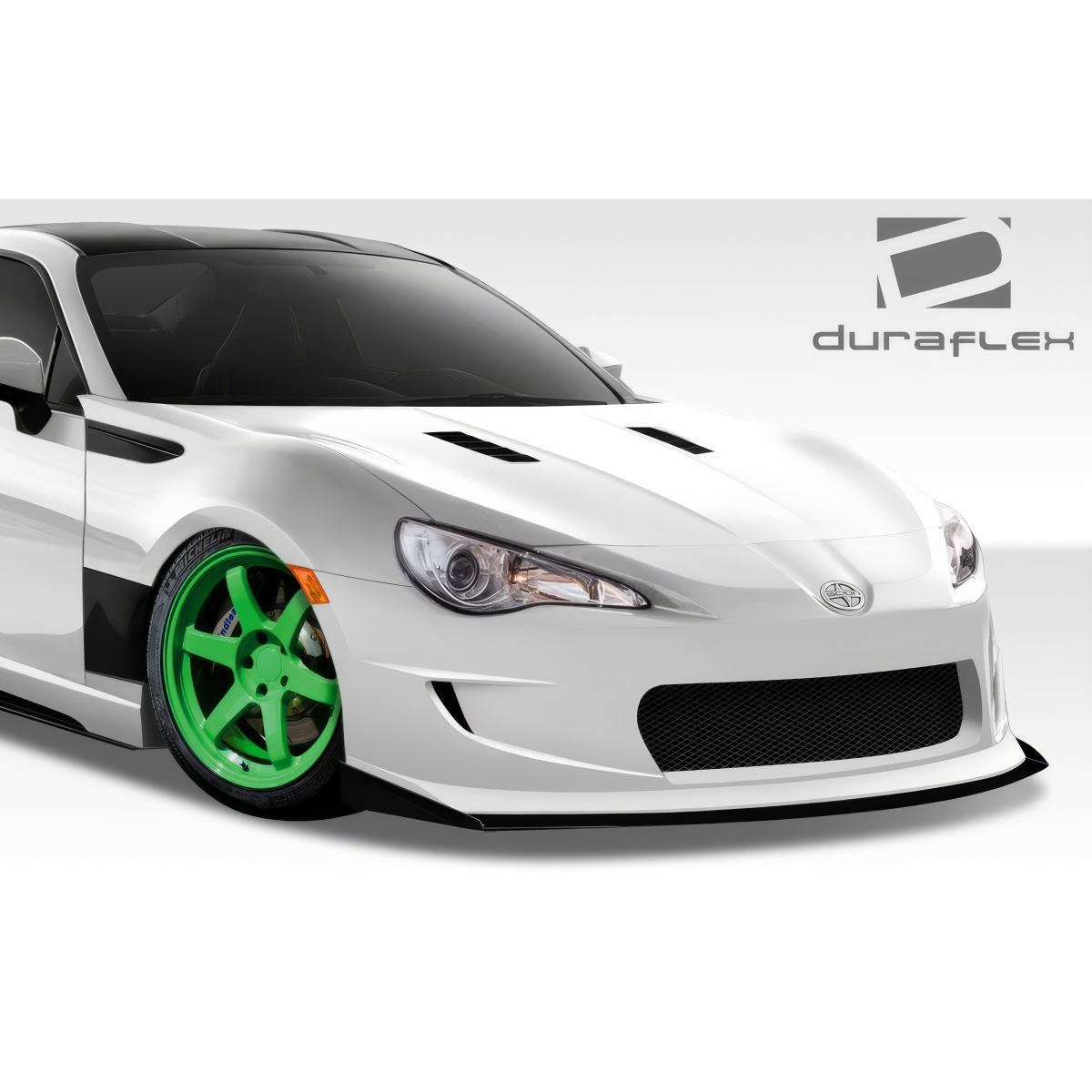 Modify your Subaru BRZ 2013 with our Exterior/Front Bumpers or Lips - Front three quarter angle of the car