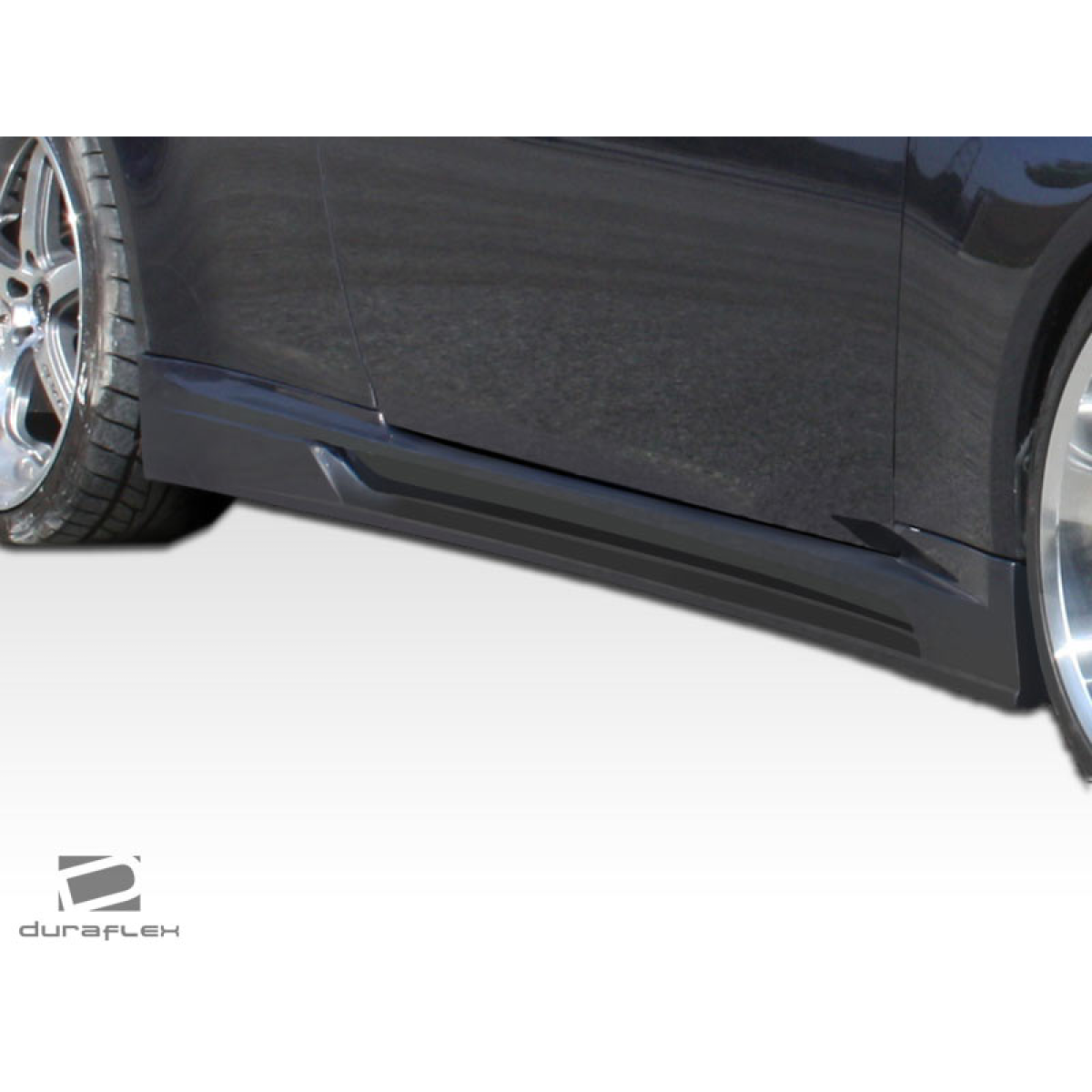 Modify your Infiniti G37 2008 with our Exterior/Complete Body Kits - Angled view showcasing side skirt installed