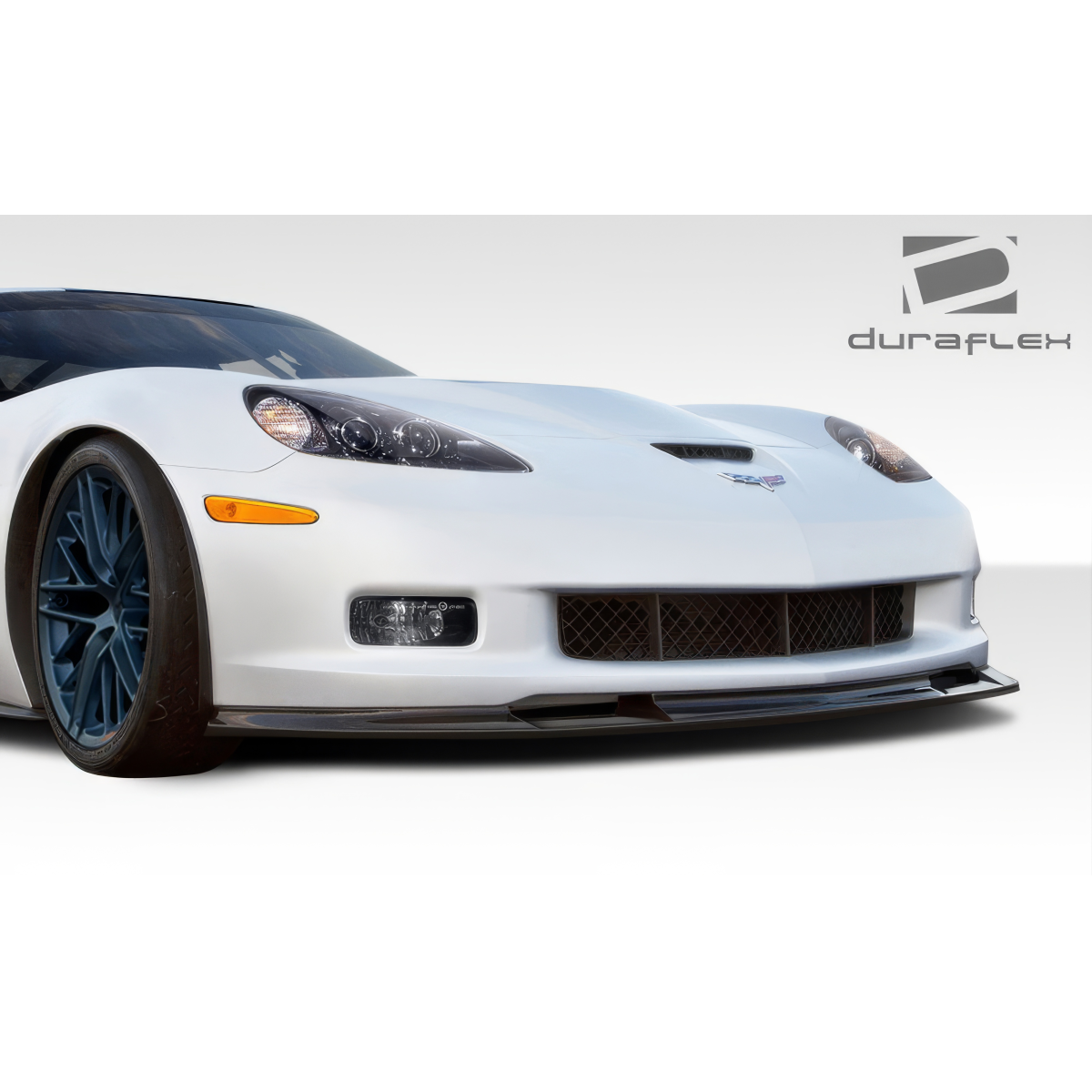 Modify your Chevrolet Corvette 2005 with our Exterior/Complete Body Kits - Front view of car part at low angle