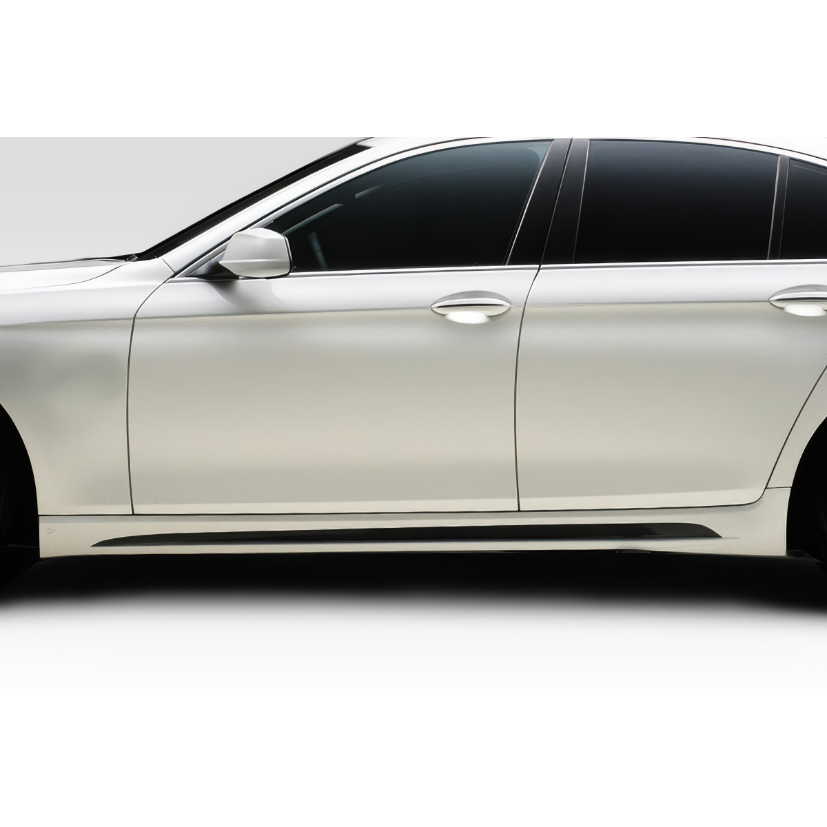 Modify your BMW 5-Series 2011 with our Exterior/Side Skirts - Side view angle of BMW 5 Series part