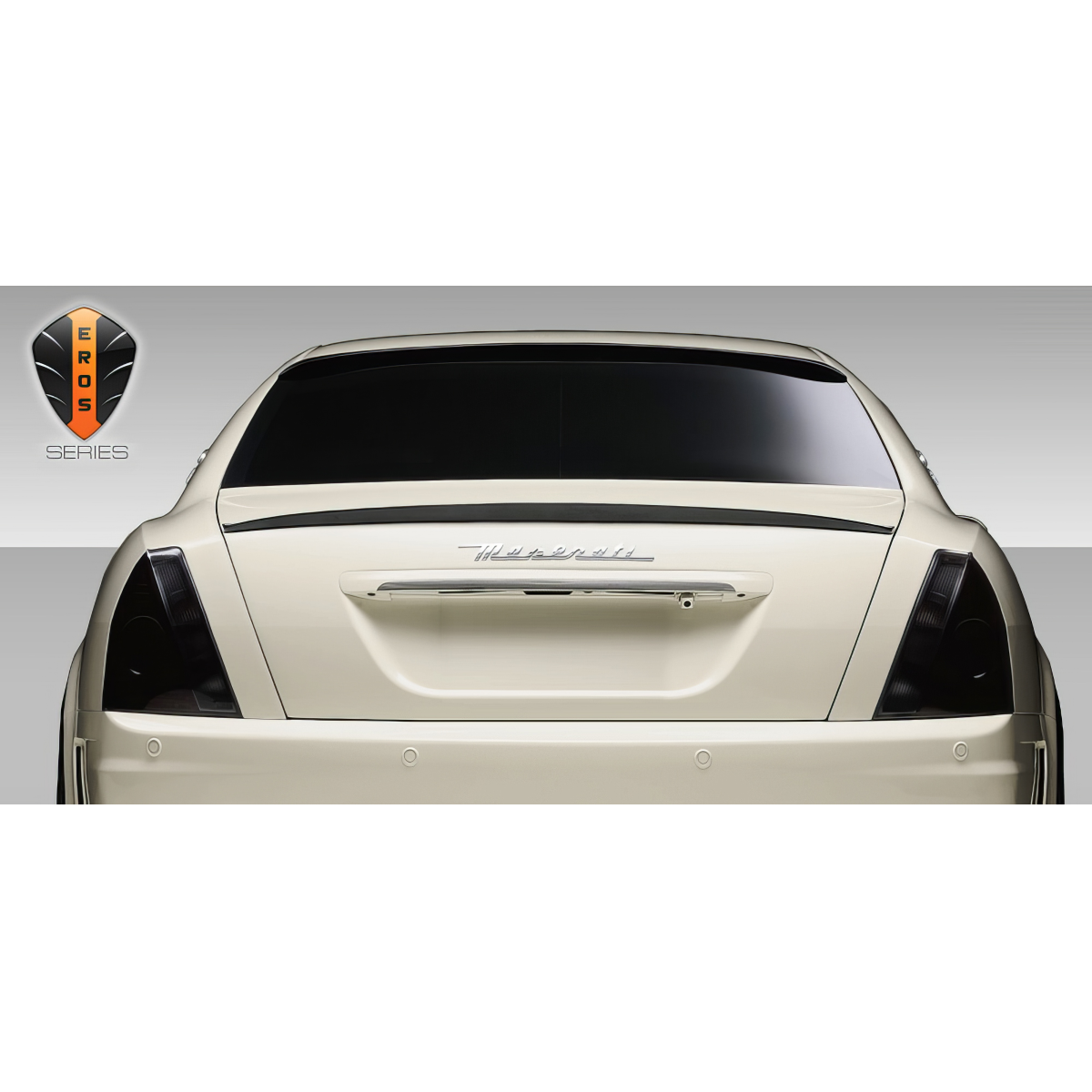 Modify your Maserati Quattroporte 2005 with our Exterior/Wings - Rear view of vehicle from a slight angle