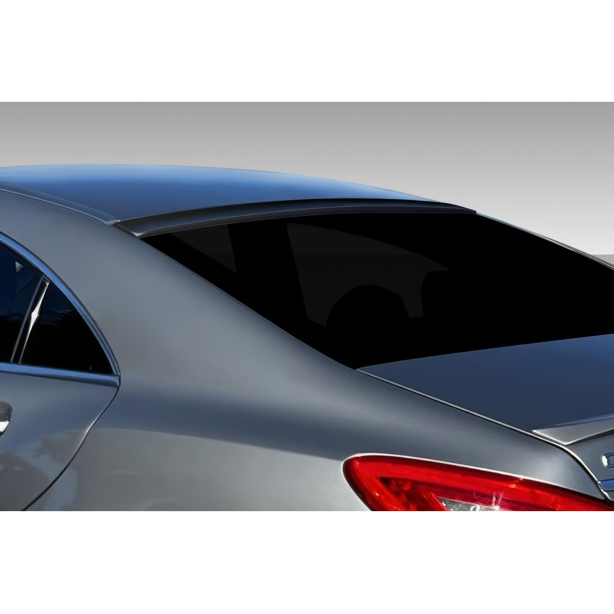 Modify your Mercedes-Benz CLS-Class 2012 with our Exterior/Wings - Angle from rear side view showing roof spoiler