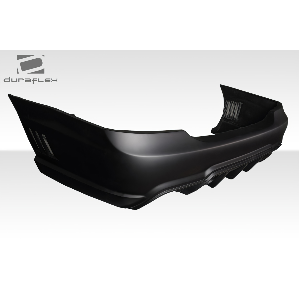 Modify your Mercedes-Benz S-Class 2010 with our Exterior/Rear Bumpers or Lips - Side angle view of rear bumper design