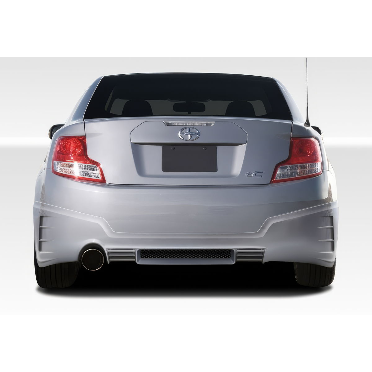 Modify your Scion tC 2011 with our Exterior/Rear Bumpers or Lips - Rear view at a low angle