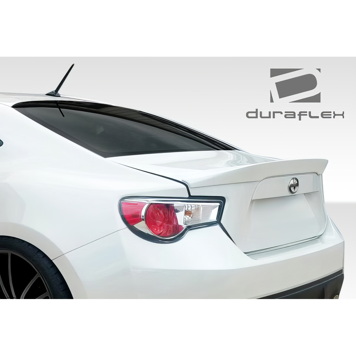 Modify your Subaru BRZ 2013 with our Exterior/Wings - Angle showing rear and side view of rear wing