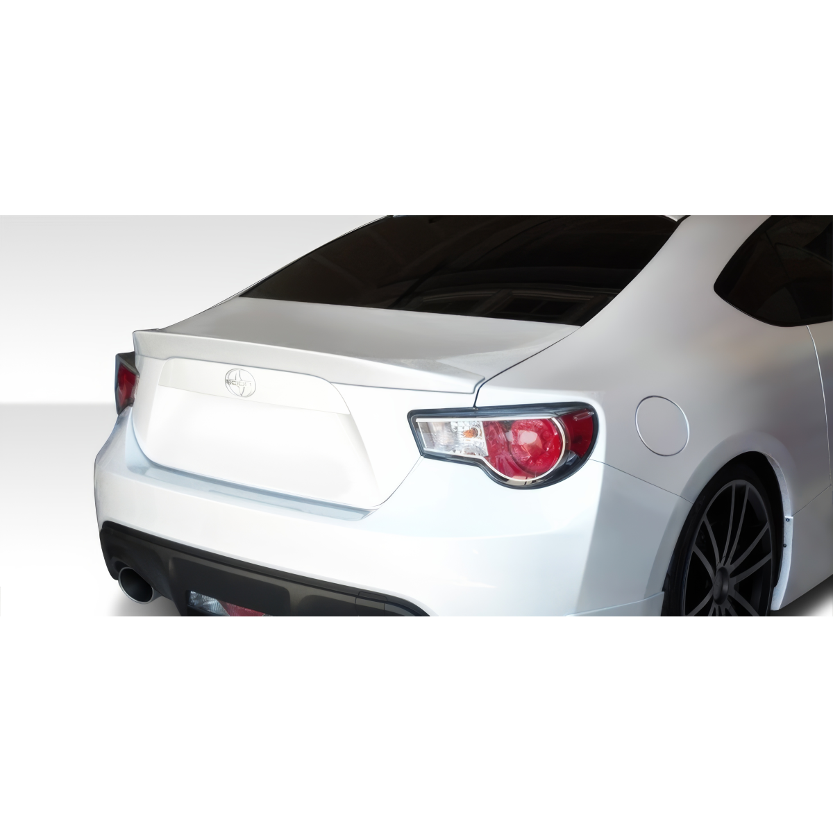 Modify your Subaru BRZ 2013 with our Exterior/Wings - View from the rear and slightly to the side