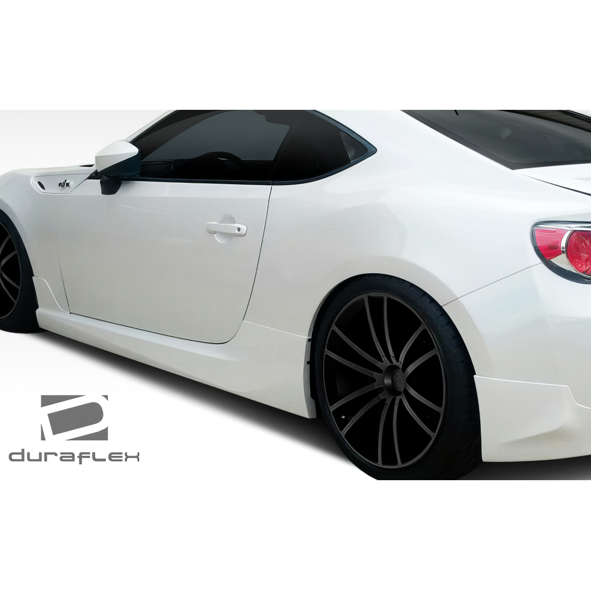 Modify your Scion FR-S 2013 with our Exterior/Complete Body Kits - Angled view showing the side and rear of the car