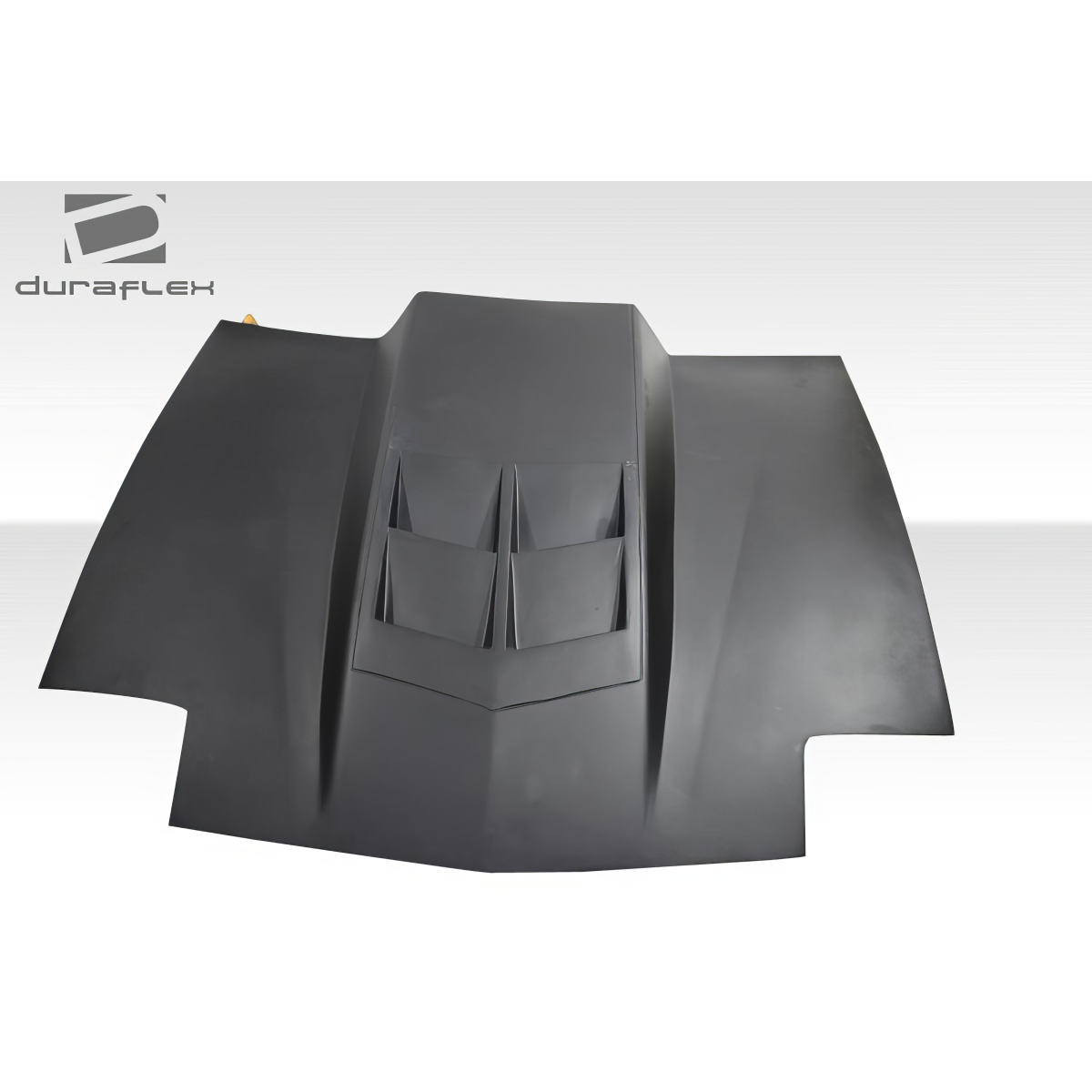 Modify your Pontiac Firebird 1982 with our Exterior/Hoods - Front view of vehicle hood part