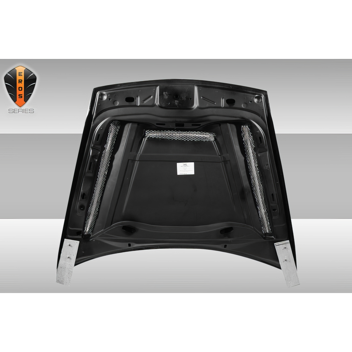 Modify your Porsche Cayenne 2003 with our Exterior/Hoods - Image shows part from straight overhead angle