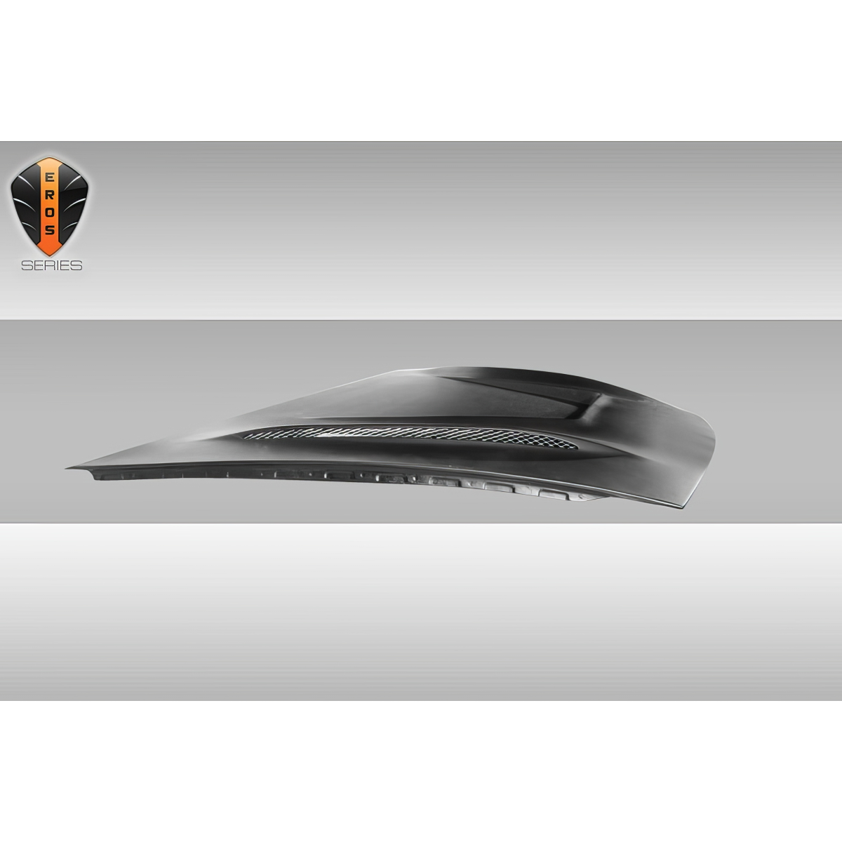 Modify your Porsche Cayenne 2003 with our Exterior/Hoods - Side view angled display of hood part