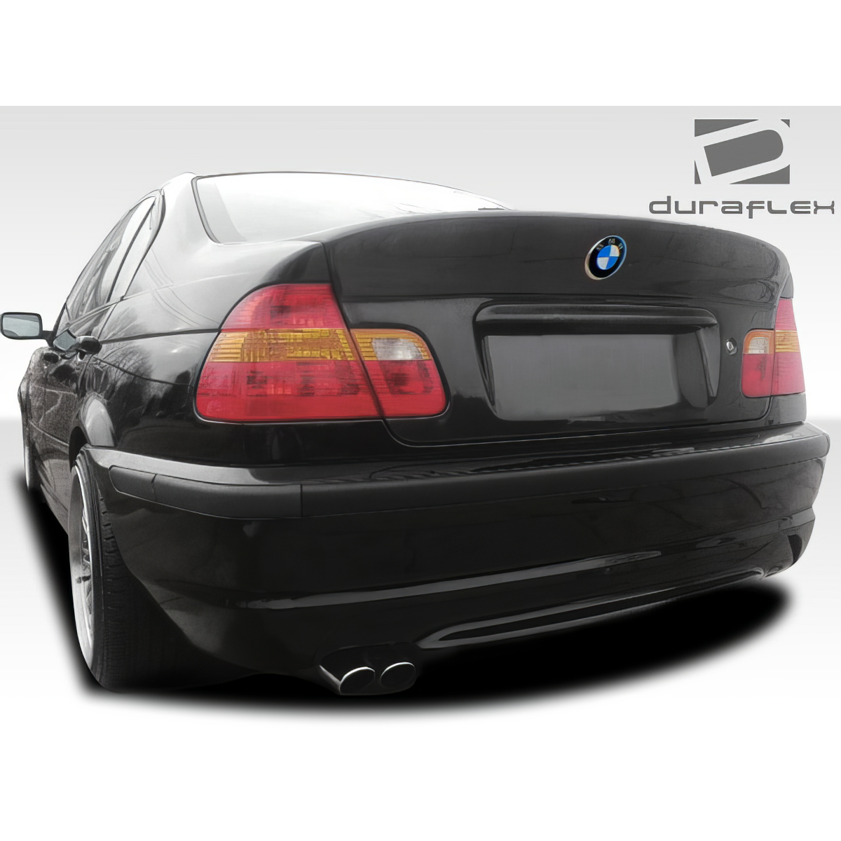 Modify your BMW 3-Series 1999 with our Exterior/Wings - Rear angle view highlighting trunk lid spoiler