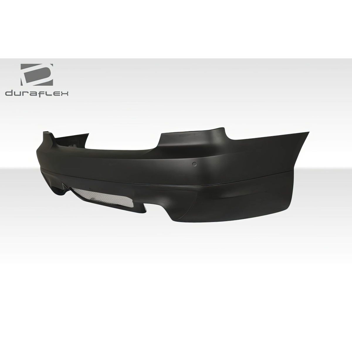 Modify your BMW 3-Series 2007 with our Exterior/Complete Body Kits - Side view of rear bumper part displayed at angle