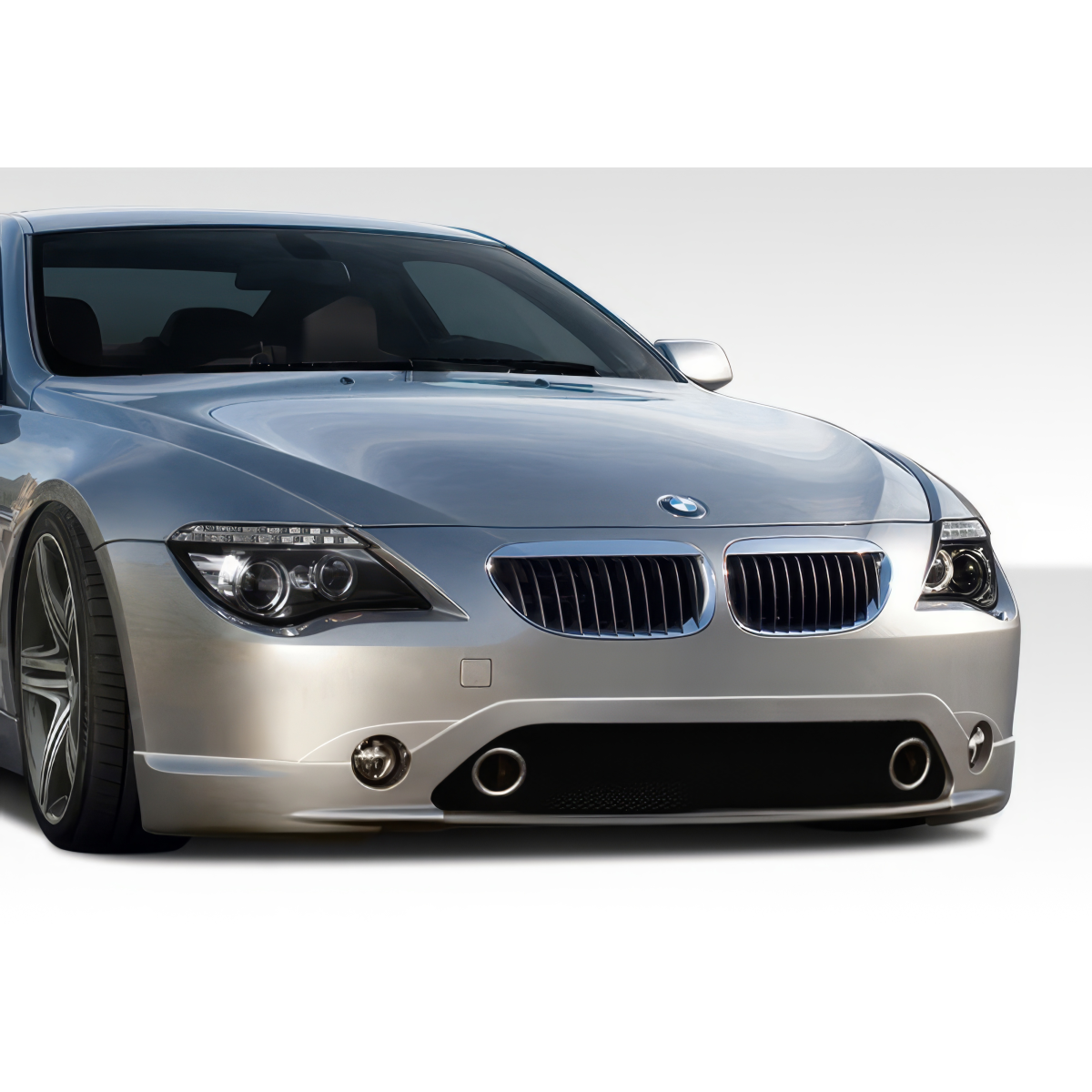 Modify your BMW 6-Series 2004 with our Exterior/Front Bumpers or Lips - Front angle view of the vehicle