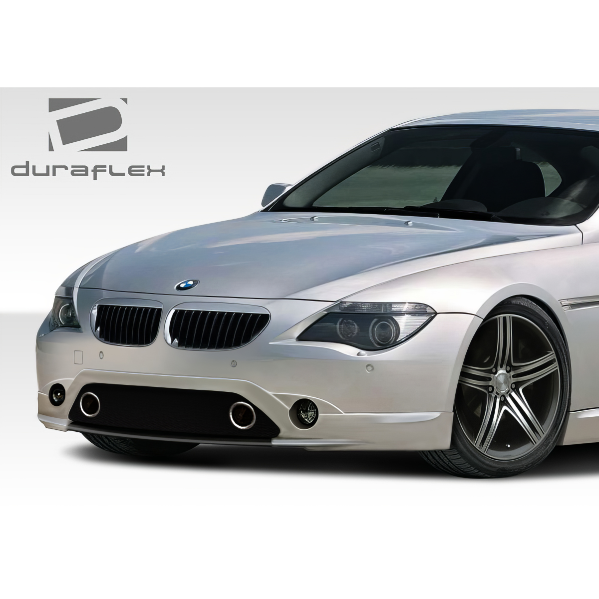 Modify your BMW 6-Series 2004 with our Exterior/Front Bumpers or Lips - Viewed at a slight angle from the front